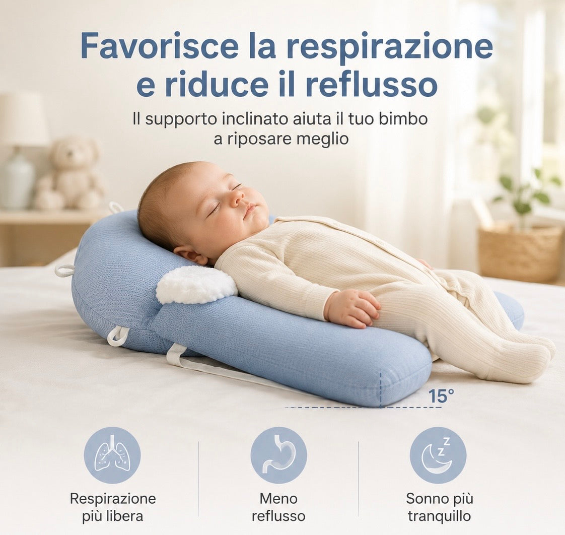 Nurea Nido Ergo - Cuscino ergonomico regolabile